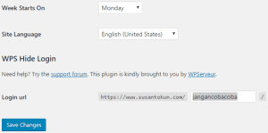 WPS Hide Login